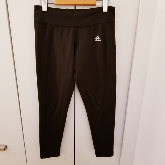 Adidas | Black Climawarm Run Yoga Pants Leggings - Picture 5 of 5